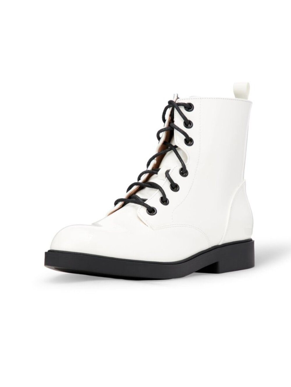 Girls' Combat Boots With Zipper
